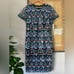NWT Maggy London Blue Floral Embroidered Sequin Occassion Pencil Dress Size 16