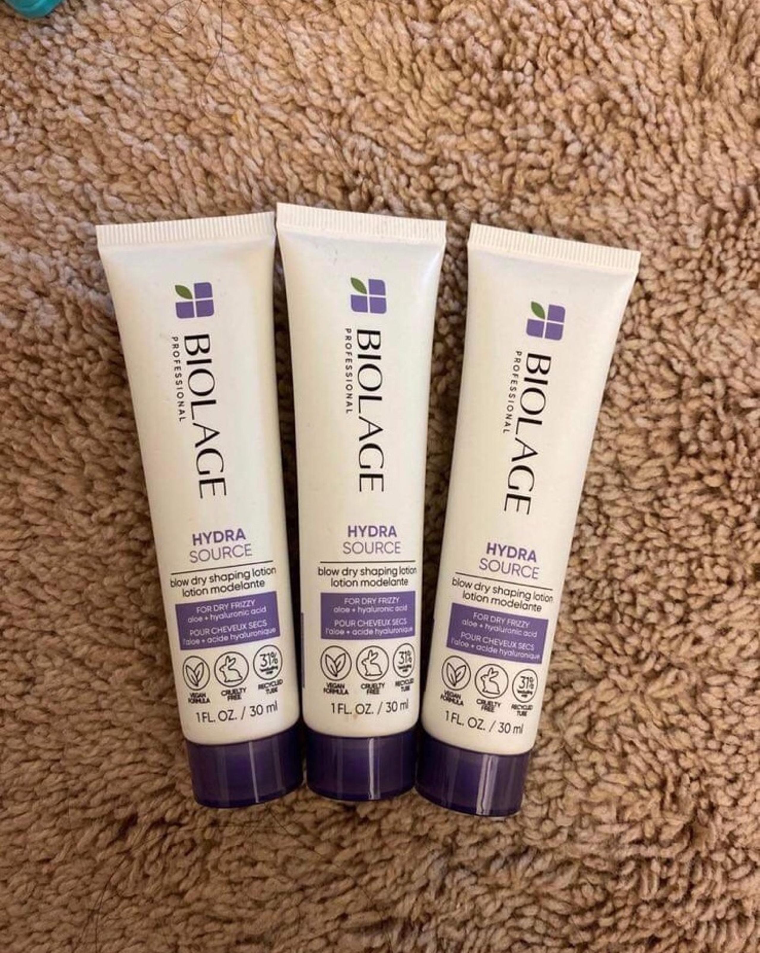 Biolage blow dry shaping lotion ( for dry frizzy)