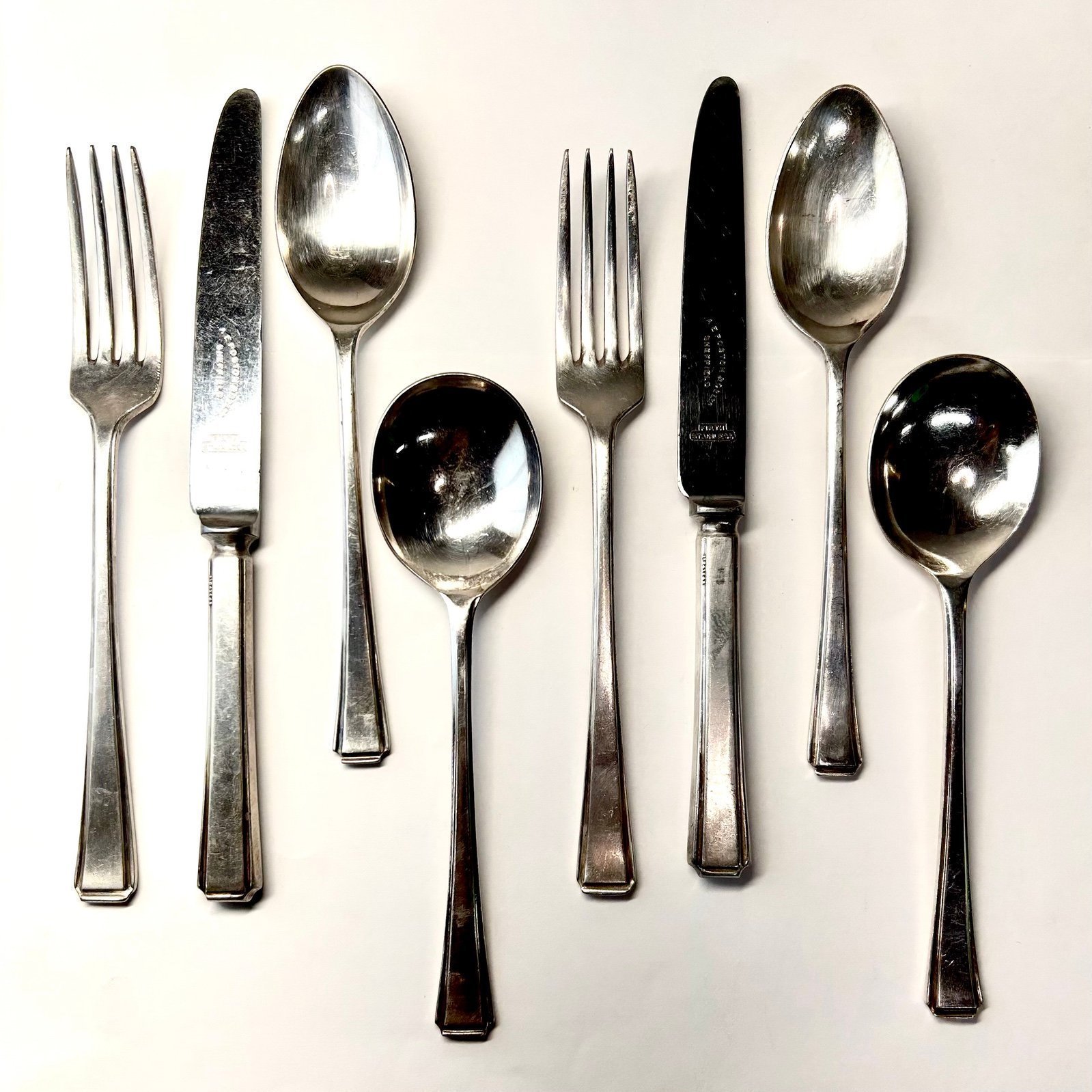 Vintage A.E. POSTON & CO LTD SHEFFIELD Silverplate Cutlery Silverware Antique