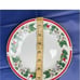 Lynn's China Saint Maria Set of 4 Cups & Saucers Christmas Holiday Berries.