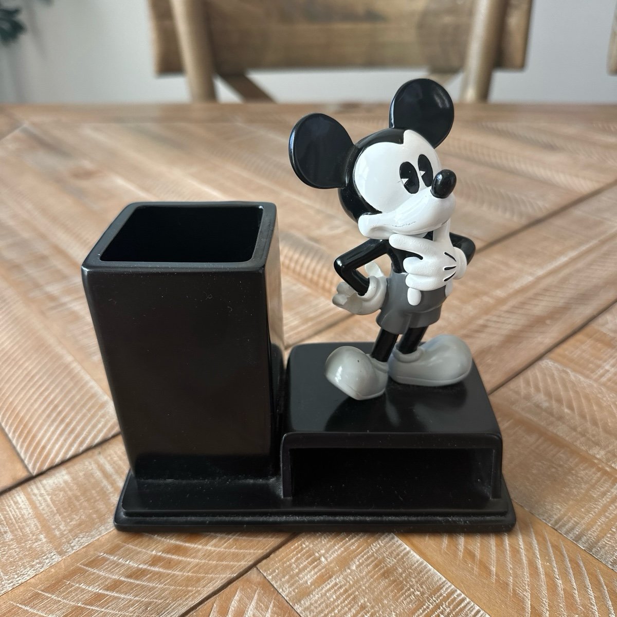 Vintage Disney Mickey Mouse Pen and Post It Holder