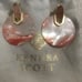 Didi Gold Earrings In Peach Pearl