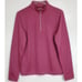 NWT Rhone commuter 1/4 zip long sleeve knit pullover sweater new maroon marle M