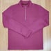 NWT Rhone commuter 1/4 zip long sleeve knit pullover sweater new maroon marle M