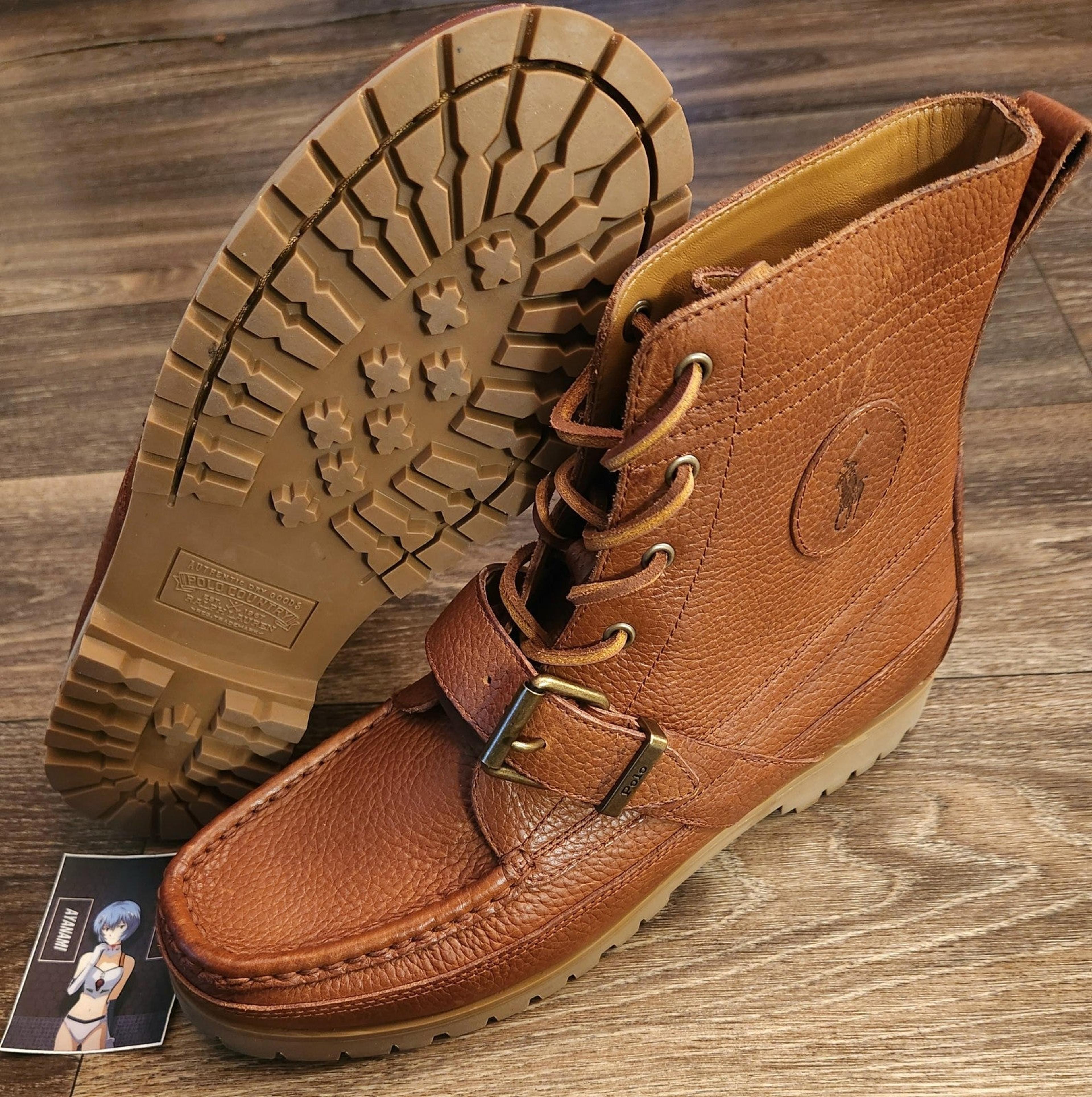 Ralph lauren buckle boots Clearance