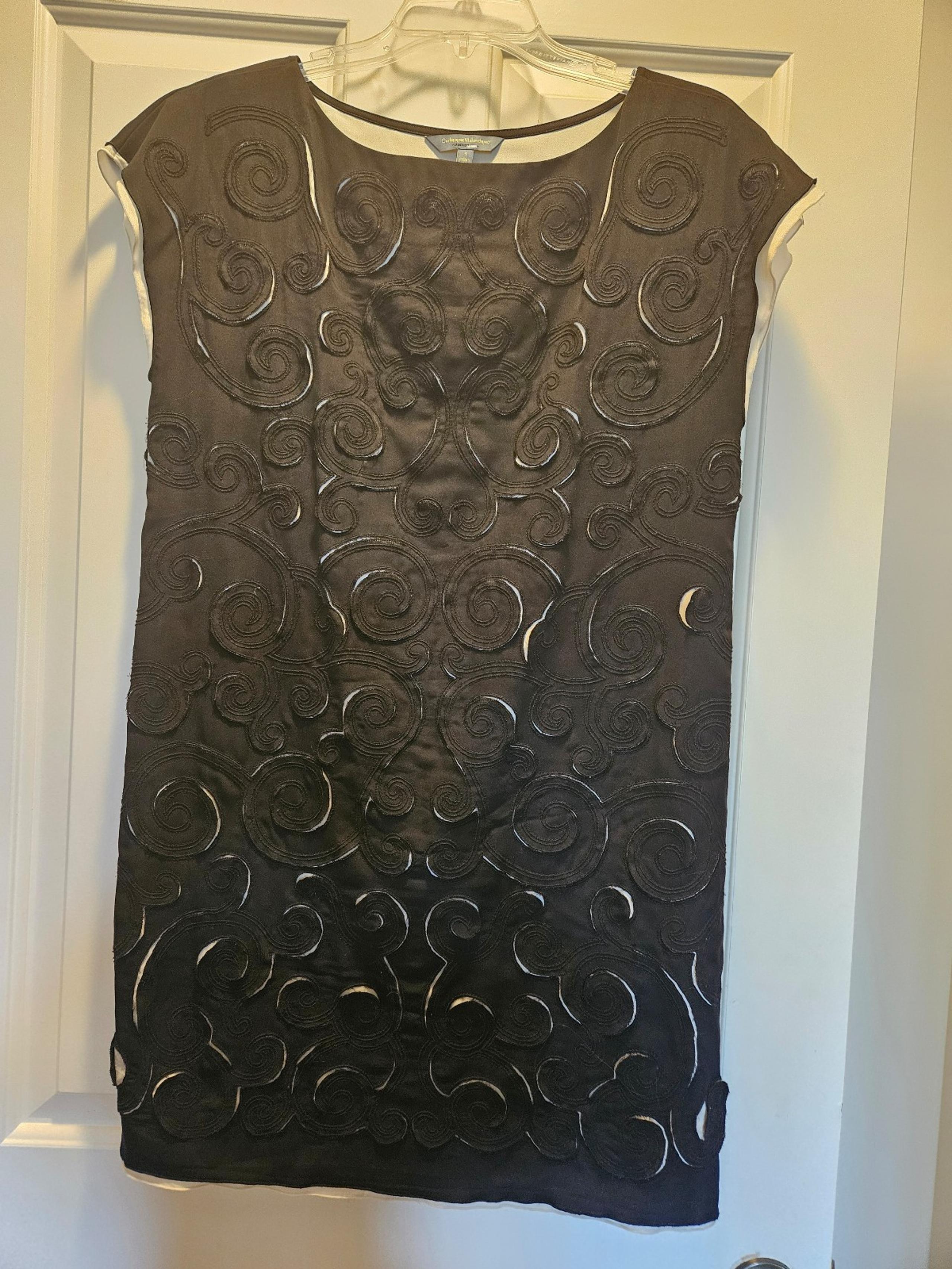 Catherine Malandrino Black Dress NWT Sm