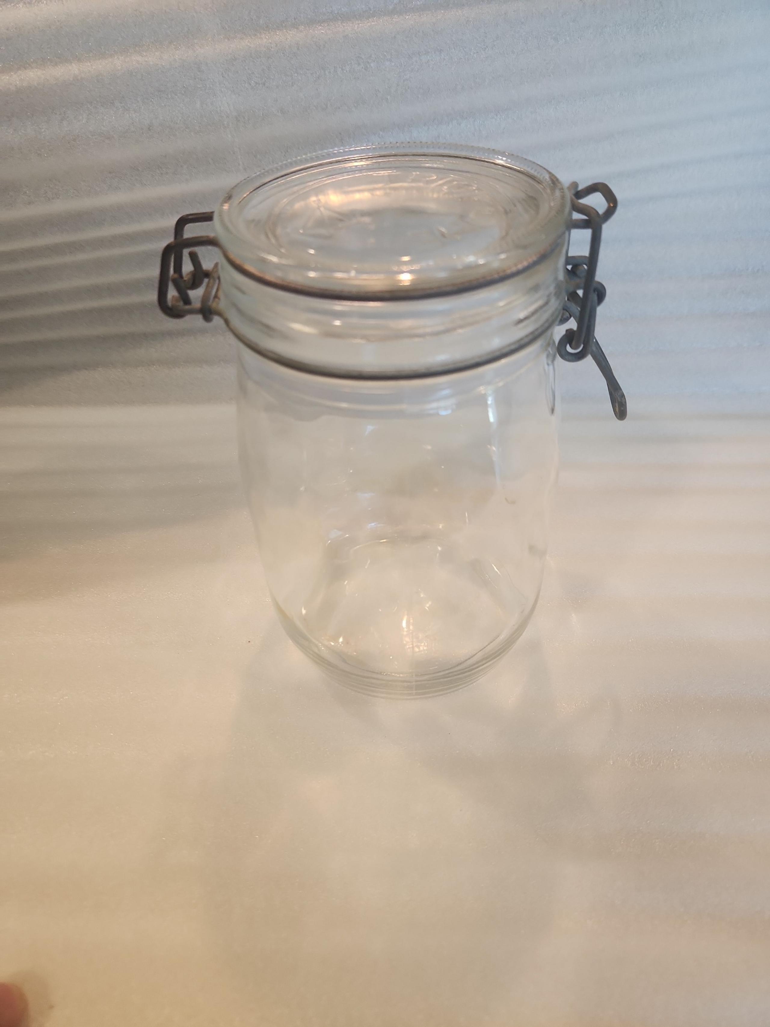 1L French resealable jar