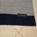 Yves Saint Laurent YSL Blue And White Silk Scarf 30x30