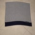 Yves Saint Laurent YSL Blue And White Silk Scarf 30x30
