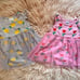 NWT Hanna Andersson Tulle Flutter Sleeve Dress Bundle