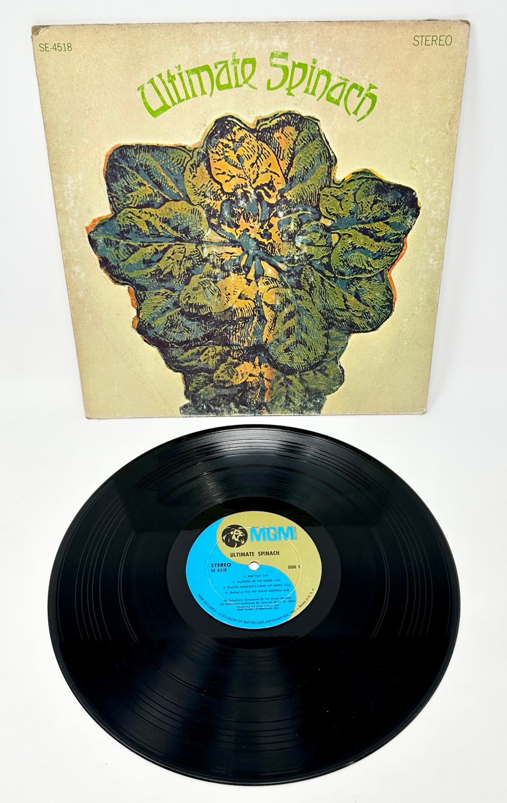 ULTIMATE SPINACH Self Titled LP MGM SE 4518 ’68 hotsell Garage Psych Vinyl Lp Record