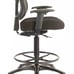 Tempur-Pedic Mesh Back Fabric Drafting Stool Black (TP8200-BLACK)
