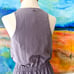 Calia Grey Drawstring Hi Lo Midi Athletic Dress, sz. X-Small