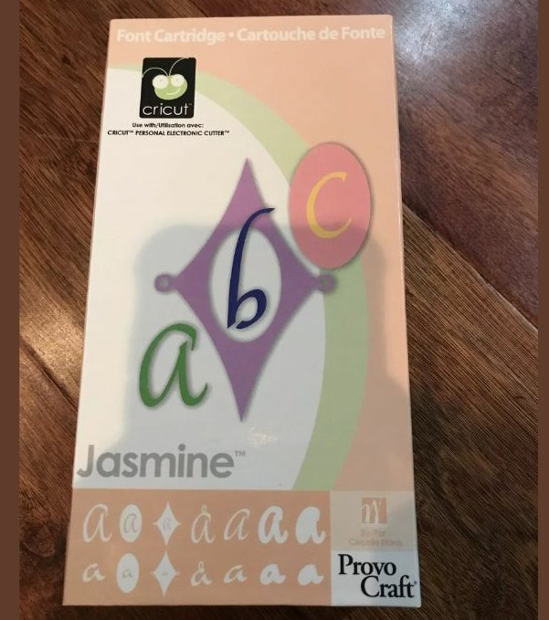 Cricut cartridge Jasmine