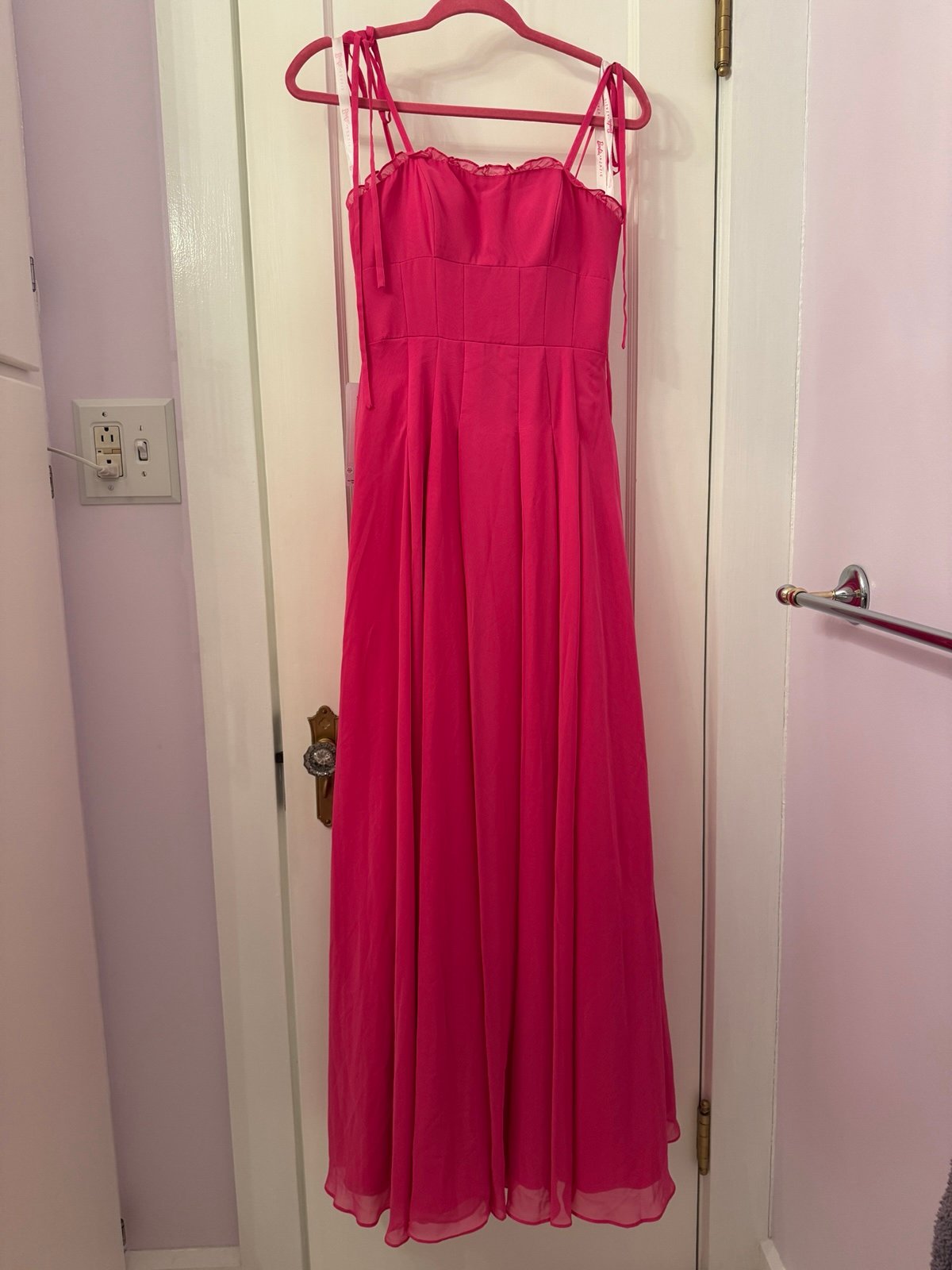 Azazie Barbie Pink Dress Size 2