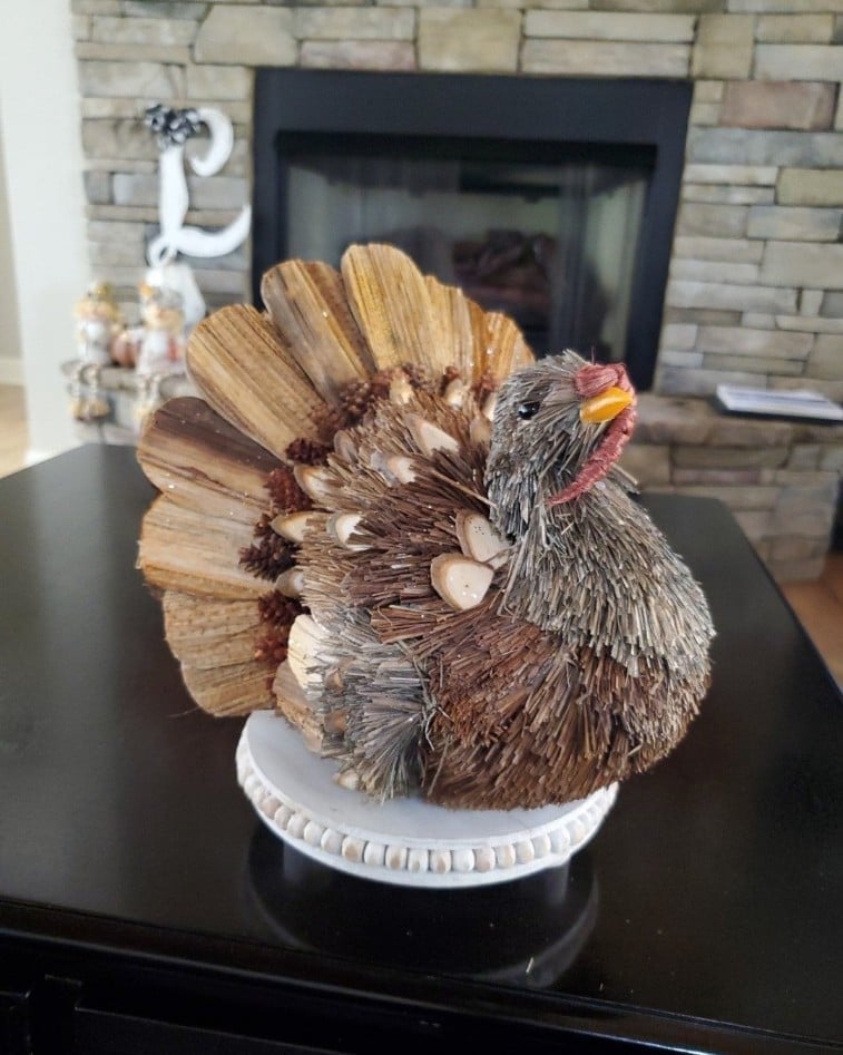 Gorgeous Natural Turkey Decor-NWT
