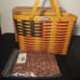 Longaberger Collectors Club 25th Anniversary Flag Basket