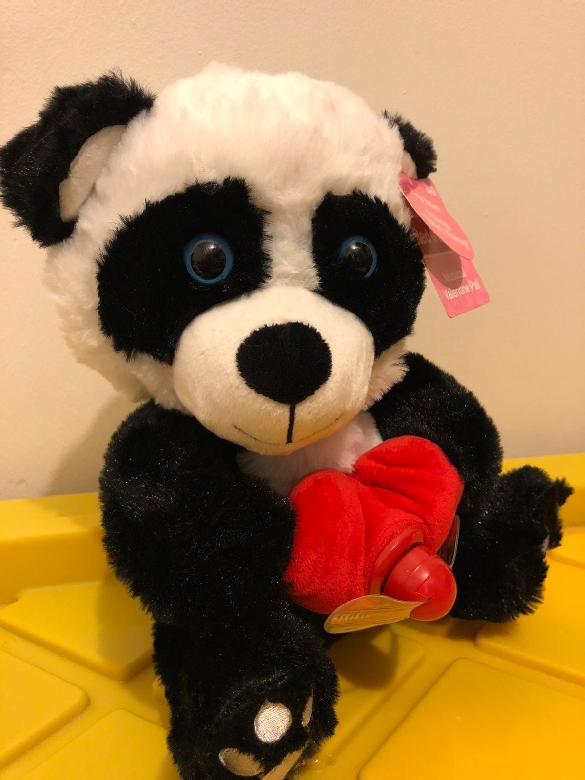 Valentines singing teddy bear
