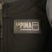 Revolve LaPina by David Helwani Black Knit & Lambskin Leather Mini Dress Size S