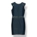 Revolve LaPina by David Helwani Black Knit & Lambskin Leather Mini Dress Size S