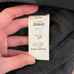 Revolve LaPina by David Helwani Black Knit & Lambskin Leather Mini Dress Size S