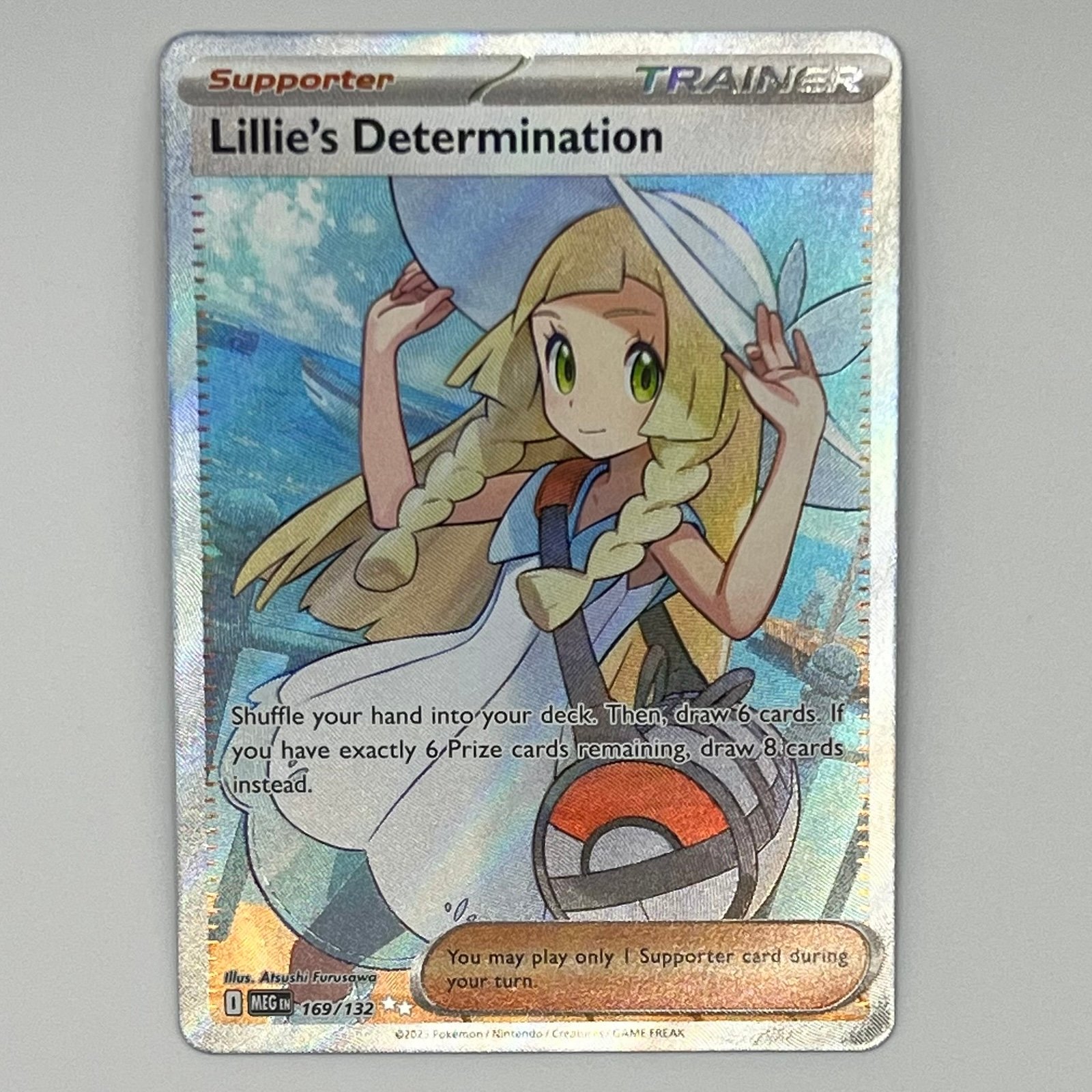 Pokémon Lillie's Determination - 169/132 - ME01: Mega Evolution (MEG)