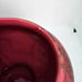 Vintage Hand Painted Unique Large Ceramic Teapot, Red, Brown, Italy