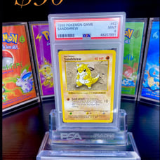 Pokemon shadowless sandshrew psa