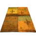 Rustic Fleur De Lis 4 Panel Original Del Ponte art