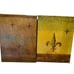Rustic Fleur De Lis 4 Panel Original Del Ponte art