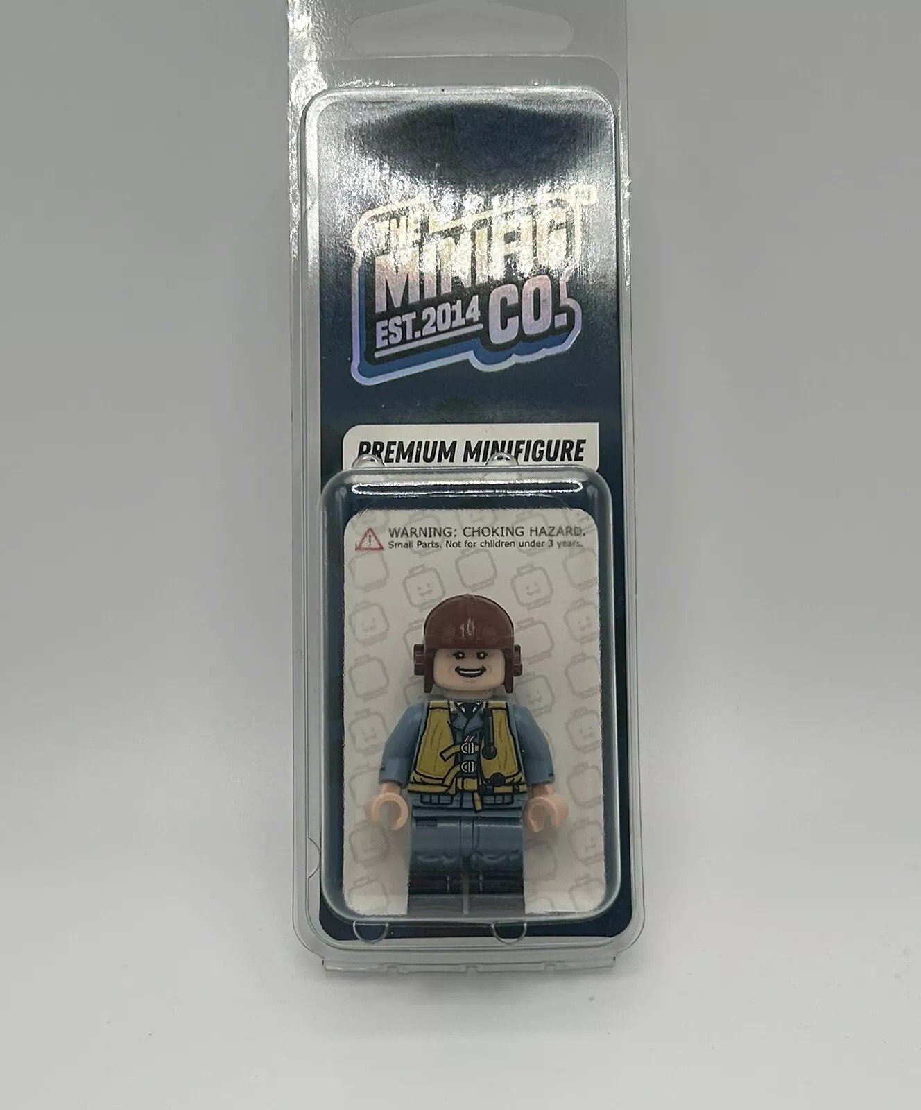 The Minifig Co. Luftwaffe WW2 Pilot Minifig (Sand Blue) - New