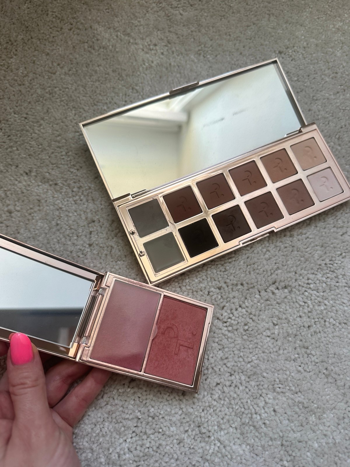 Patrick Ta eyeshadow and blush bundle