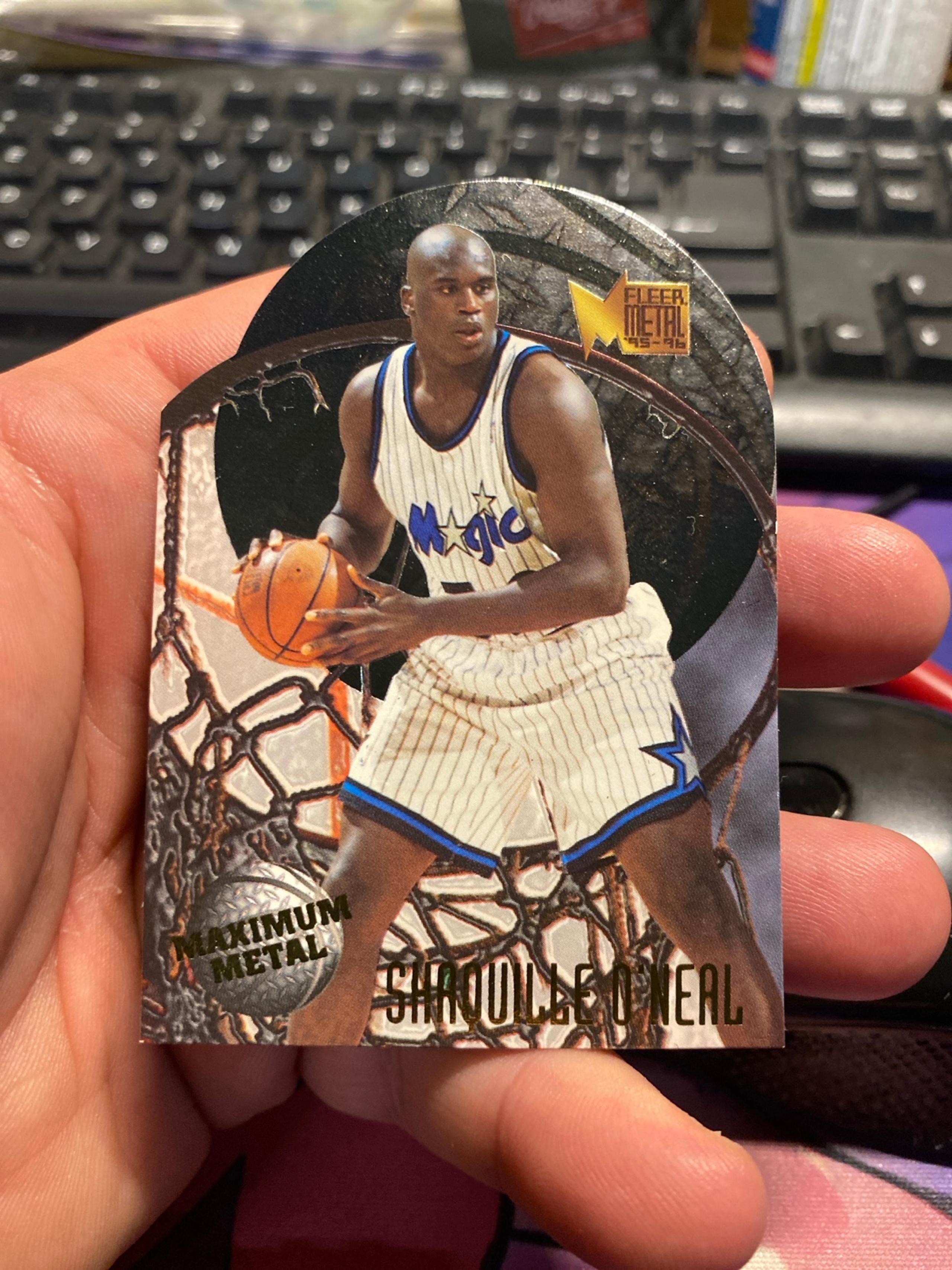 Shaquille O’Neal 95-96 Fleer Metal Maximum Metal Orlando Magic