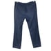TED BAKER Premium Selvedge Cotton Chino Pant Blue Straight Fit Size 34R