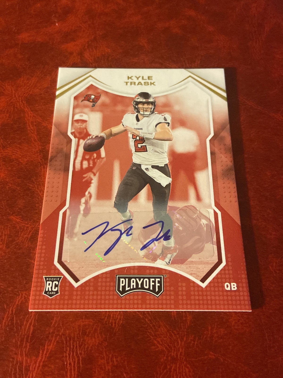 KYLE TRASK 2021 Playoff #221 AUTO AUTOGRAPH RC NFL TAMPA BAY BUCCANEERS GATORS