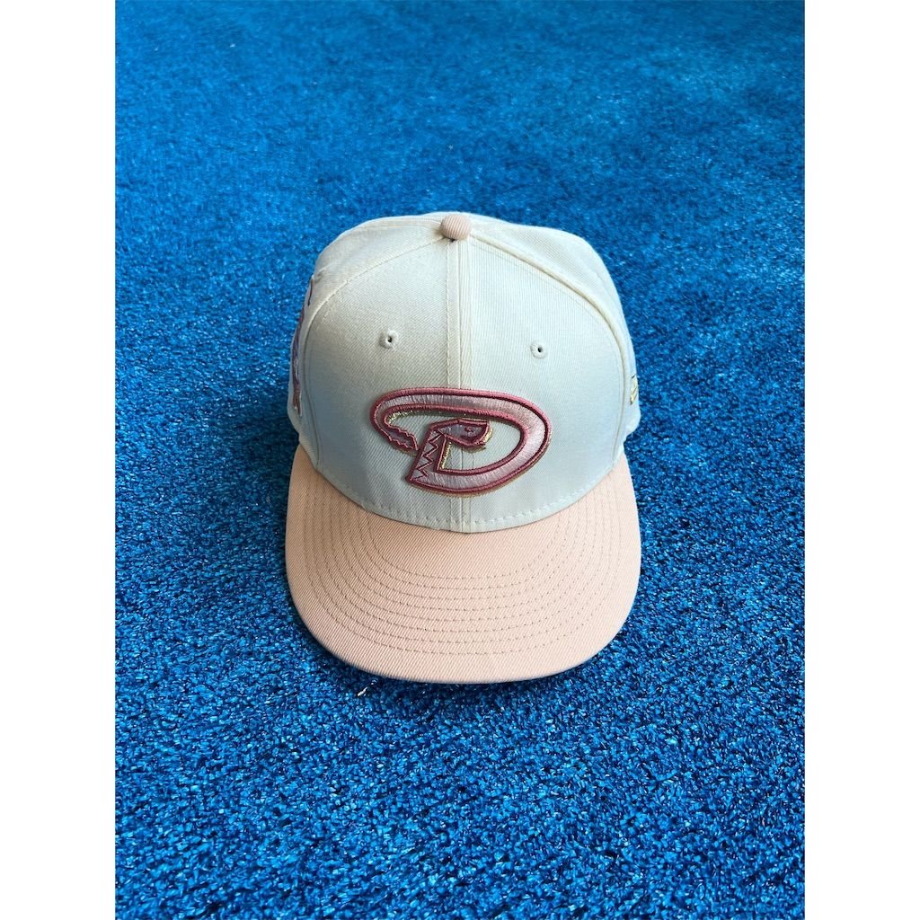 Arizona Diamondbacks New Era 59FIFTY Fitted Cap Gold Size 7 1/4