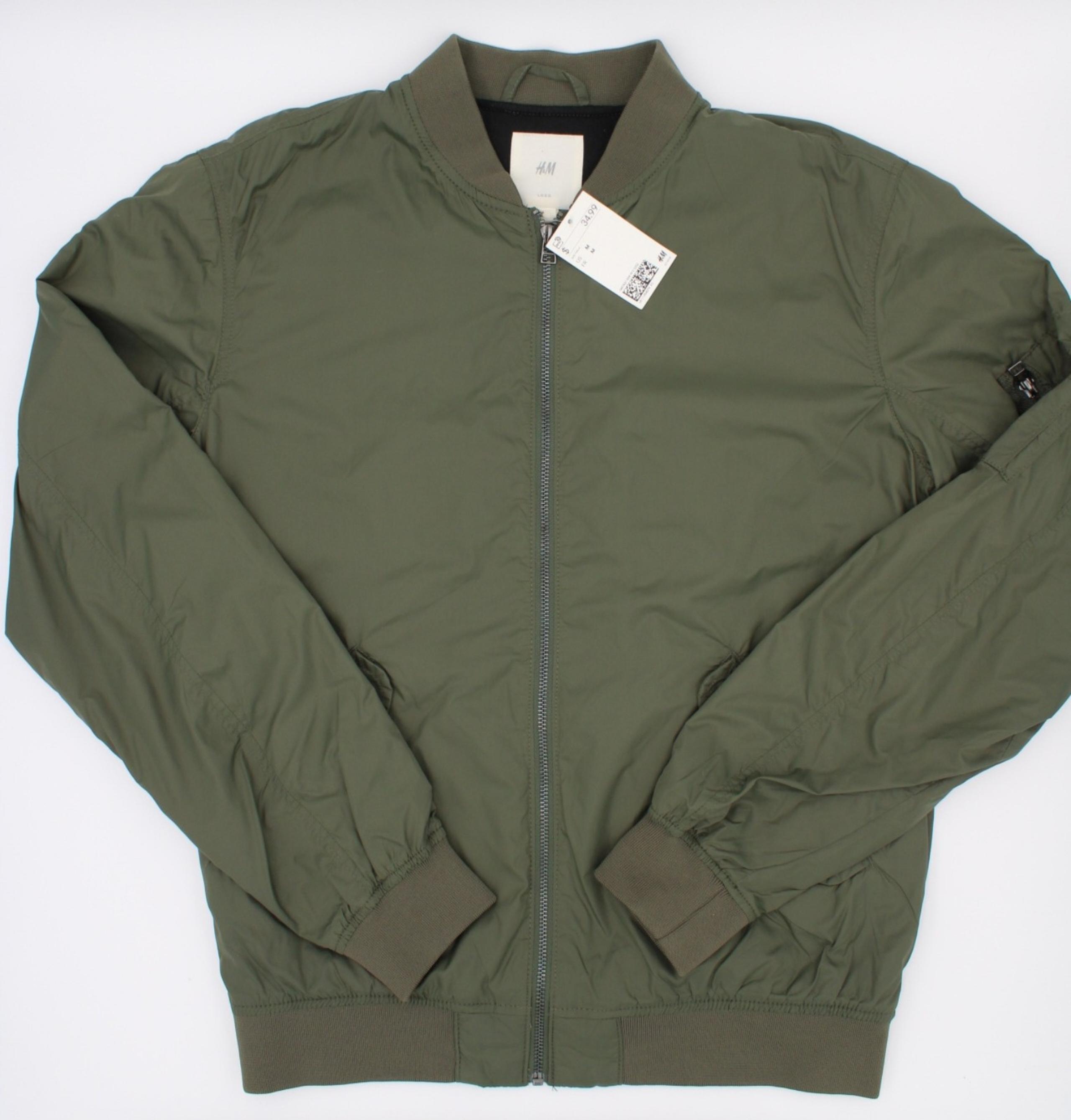 Men’s Medium Hunter Green Bomber Jacket NWT