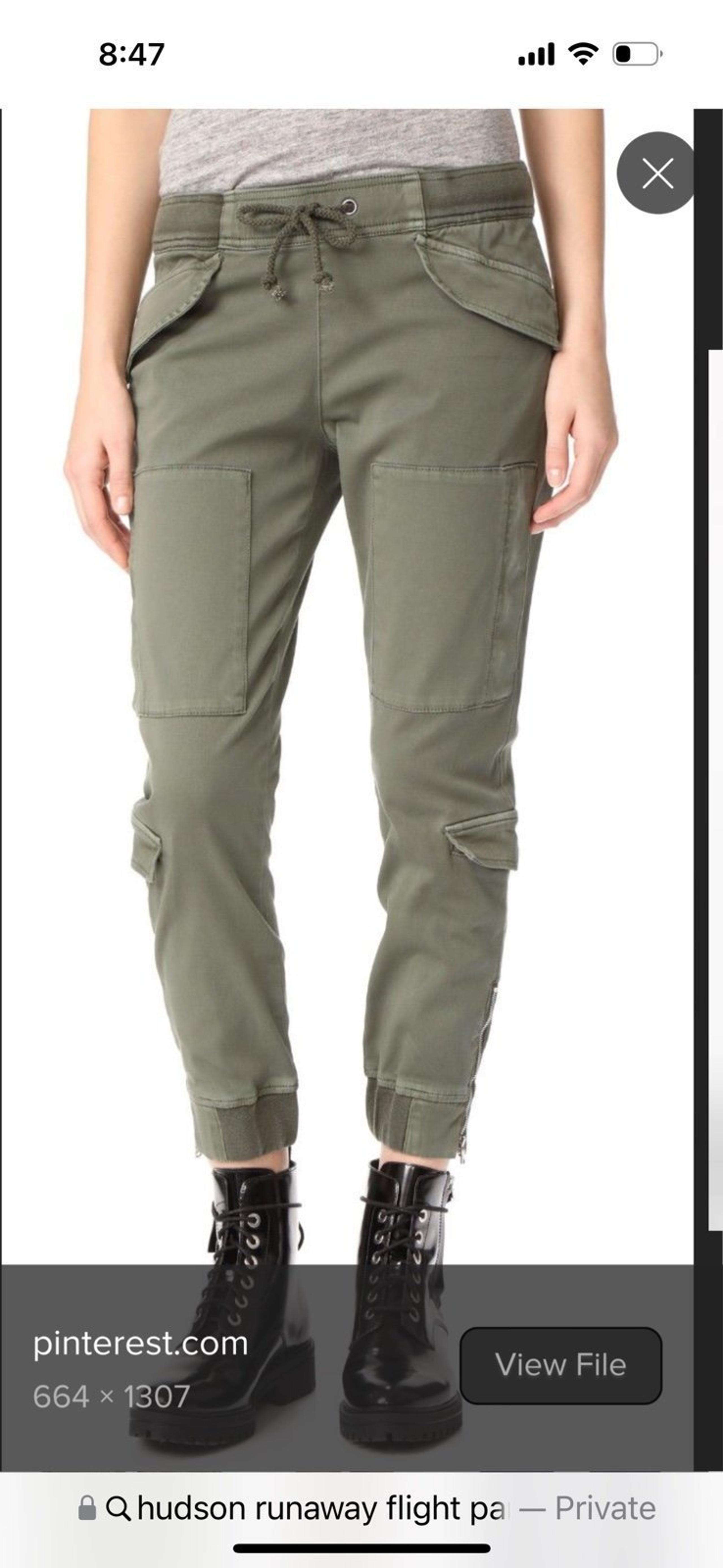 Hudson Jeans Hudson Cargo Pants Size 28