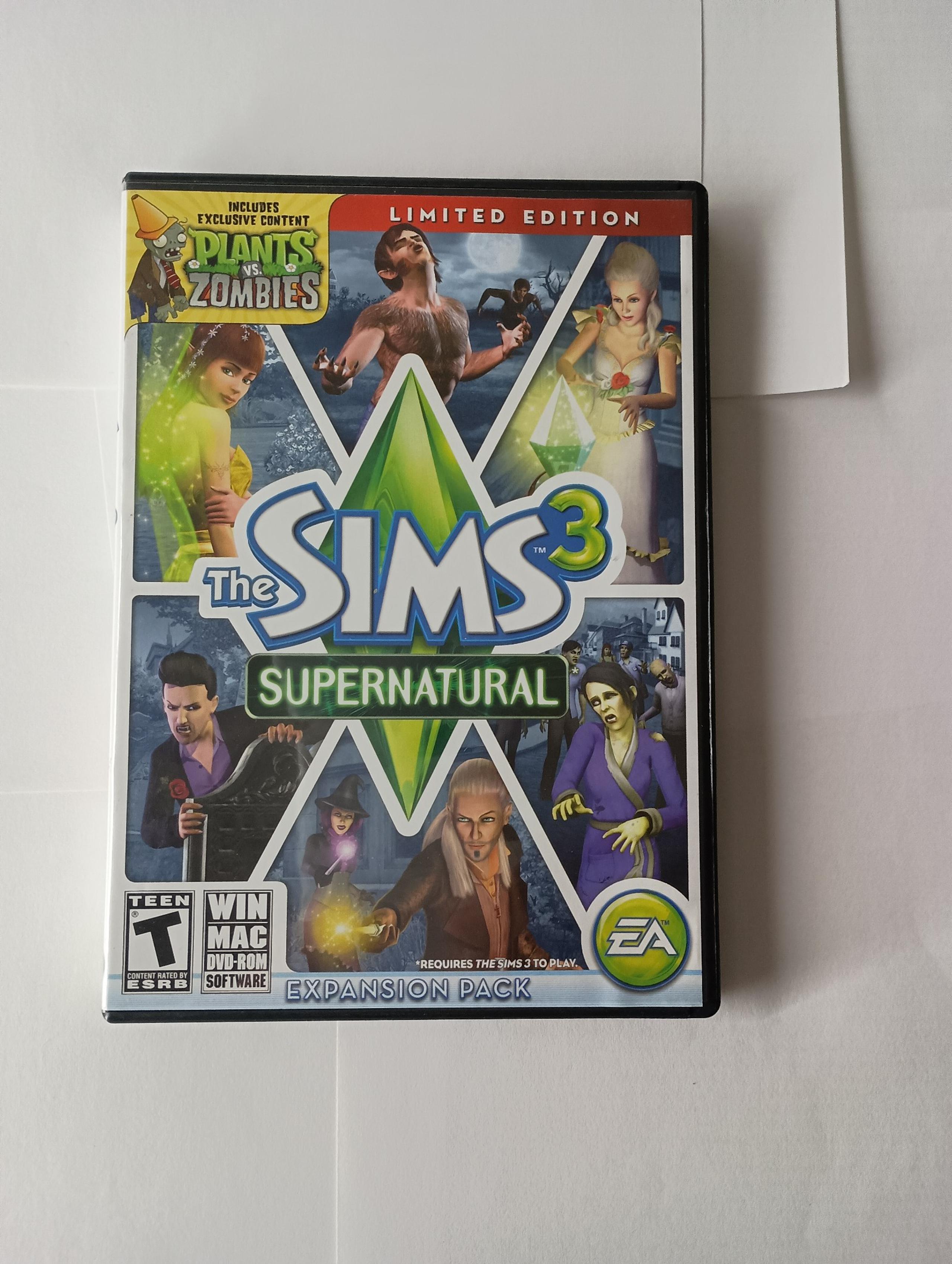 The Sims 3 supernatural expansion pack