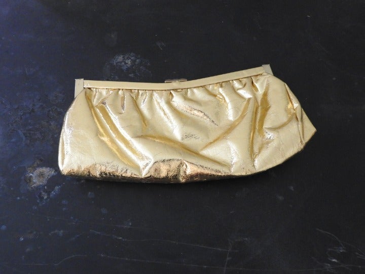 Vintage Clutch Gold Clasp