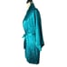Victoria Secret Womans Gold Label Teal Robe One Size Vintage