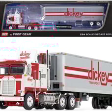 Kenworth K100 COE with 40' Vintage Refrigerated Trailer Dickey Transport