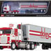 Kenworth K100 COE with 40' Vintage Refrigerated Trailer Dickey Transport