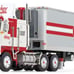 Kenworth K100 COE with 40' Vintage Refrigerated Trailer Dickey Transport