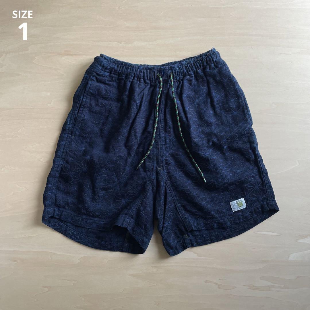 New S GO HEMP Short Pants Men Hemp Pattern Hemp Shorts
