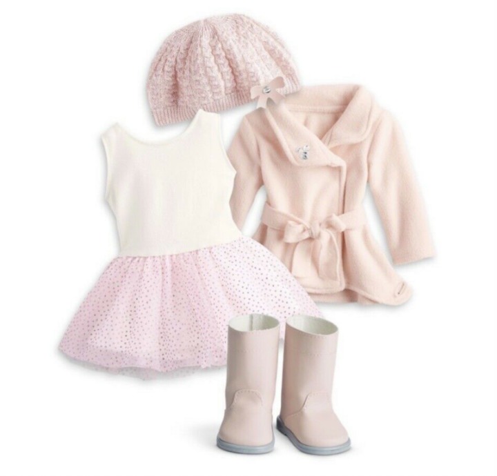 American Girl Doll Winter Sparkles Holiday Outfit NEW