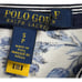 Polo Golf Ralph Lauren Shirt Womens Small Blue Floral Wicking Golfer Rugby NEW