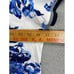 Polo Golf Ralph Lauren Shirt Womens Small Blue Floral Wicking Golfer Rugby NEW
