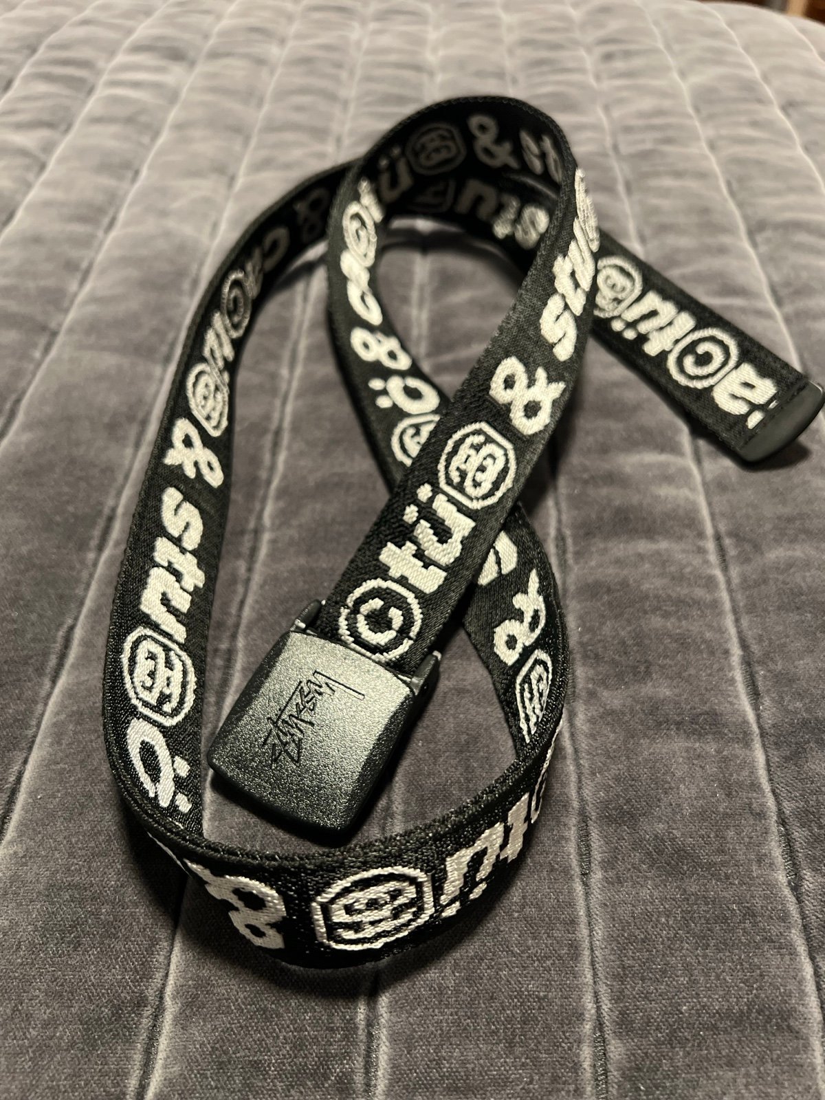 Stussy x Cactus Plant Flea Market Web Belt 'Black'