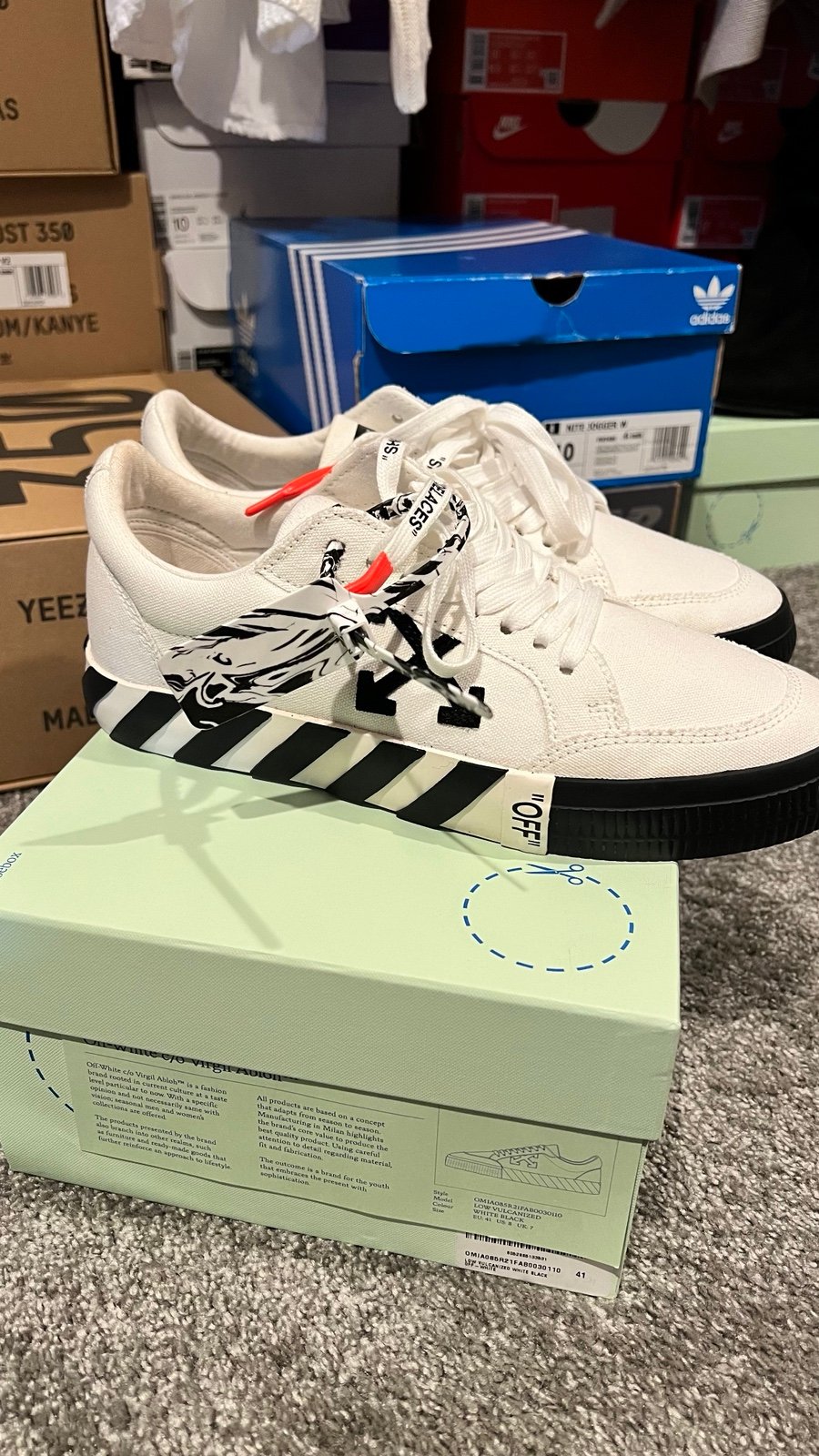 Off-White Volcanized Sneaker